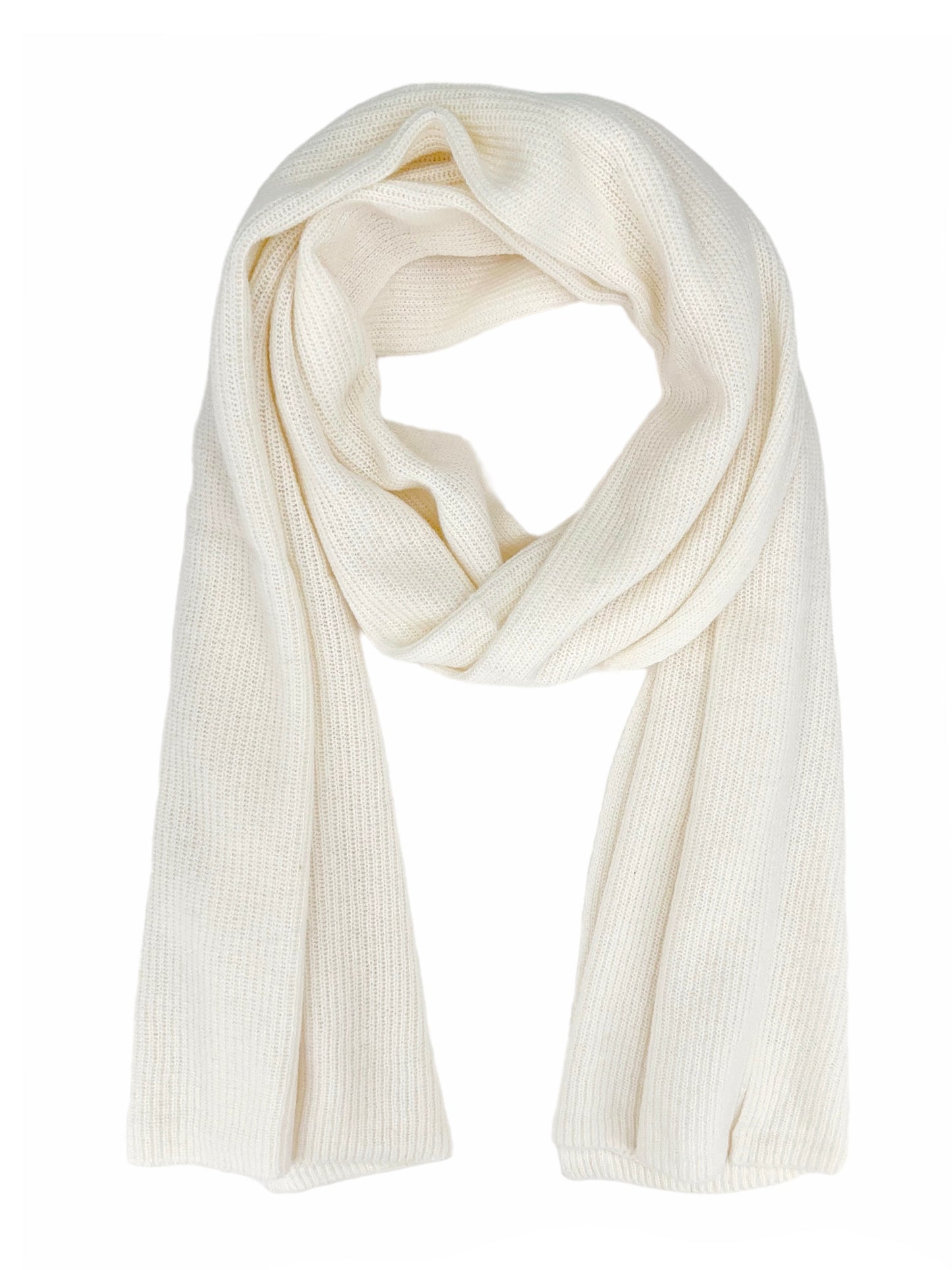 Wool Cashmere Blend Scarf