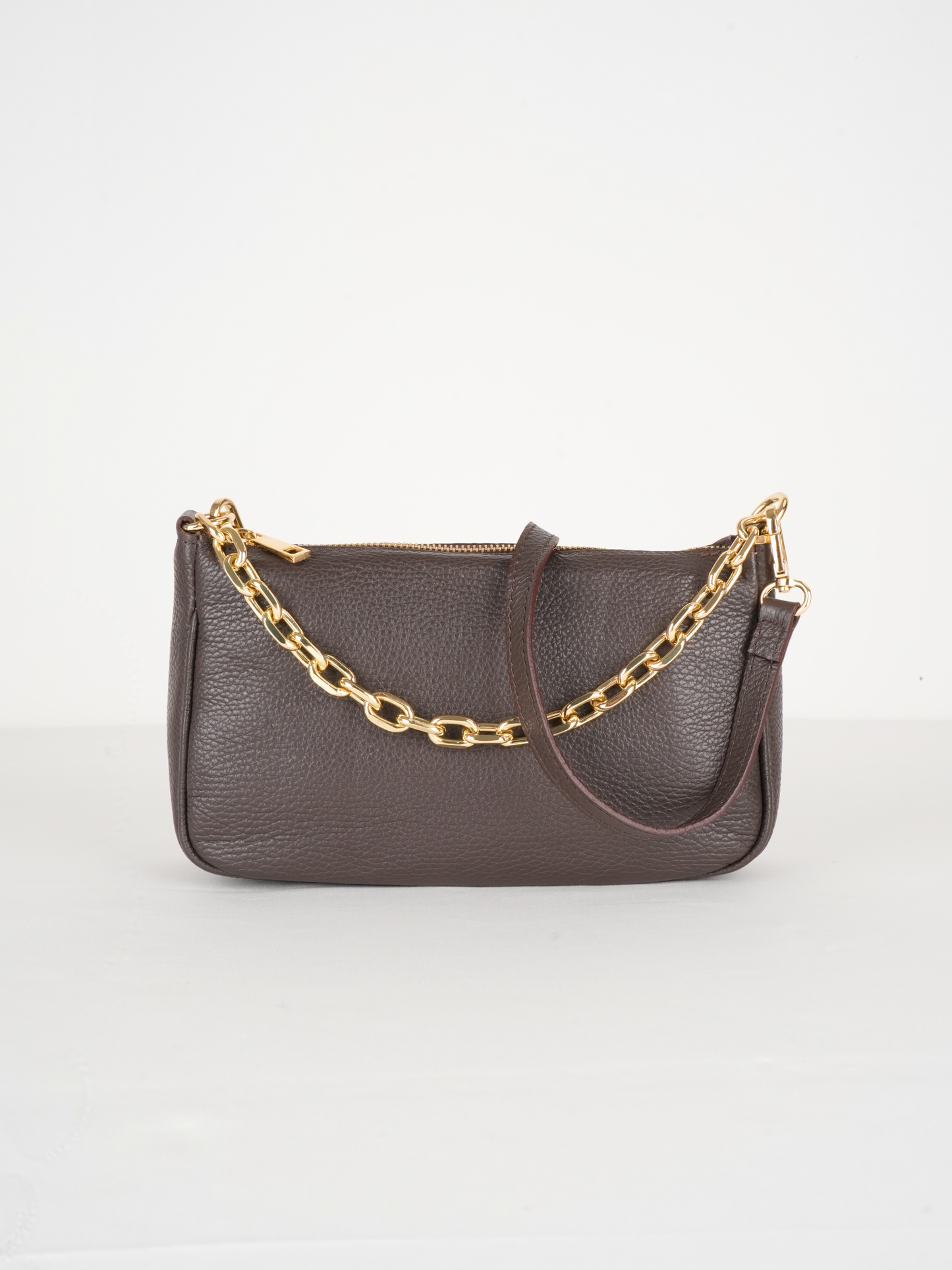 Borsa baguette in Pelle