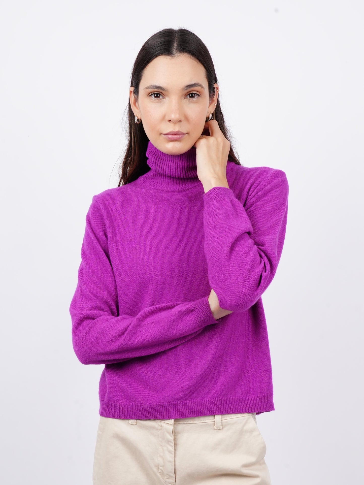 Glow High Neck Sweater