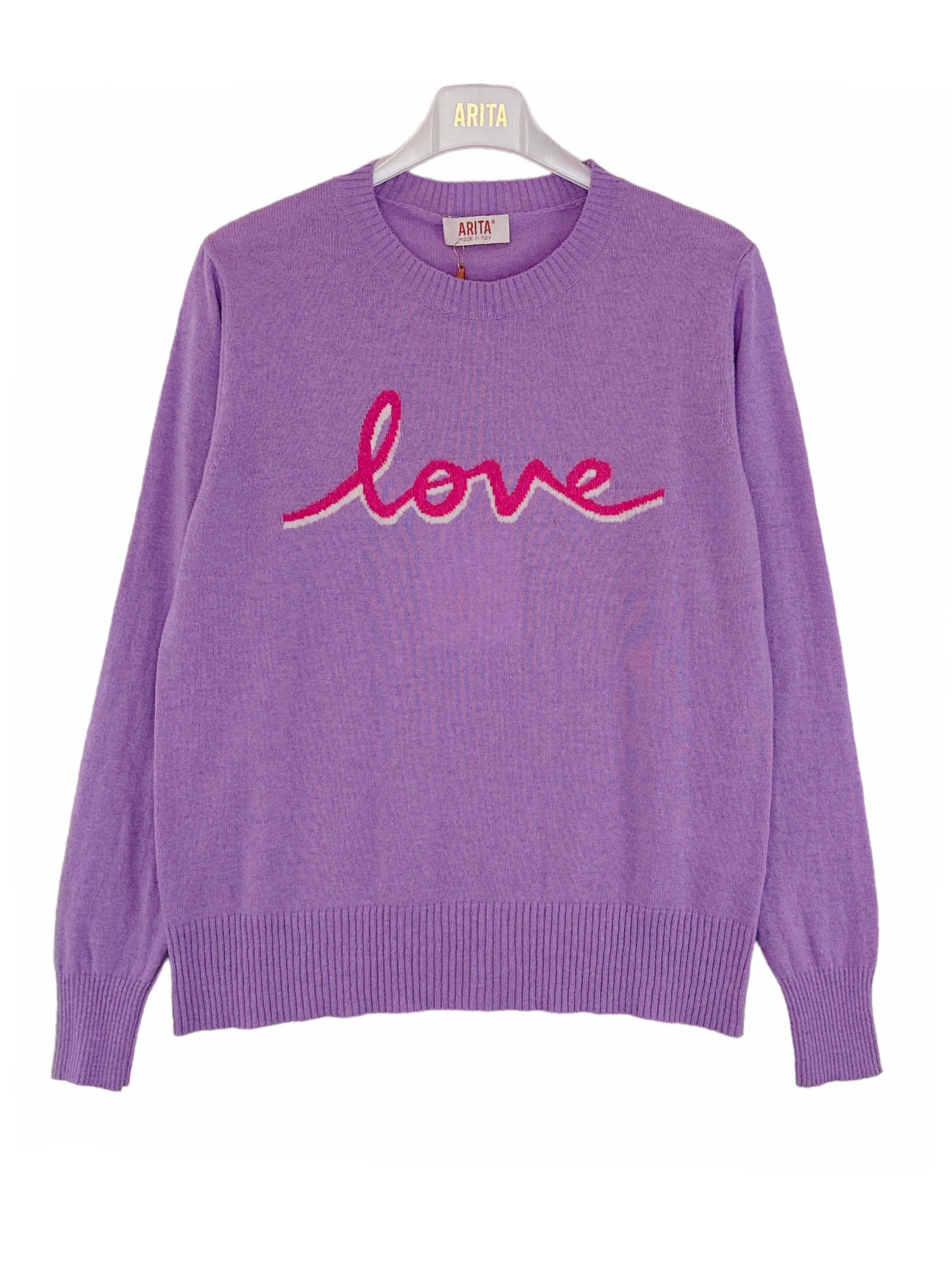 Maglione Girocollo "Love"