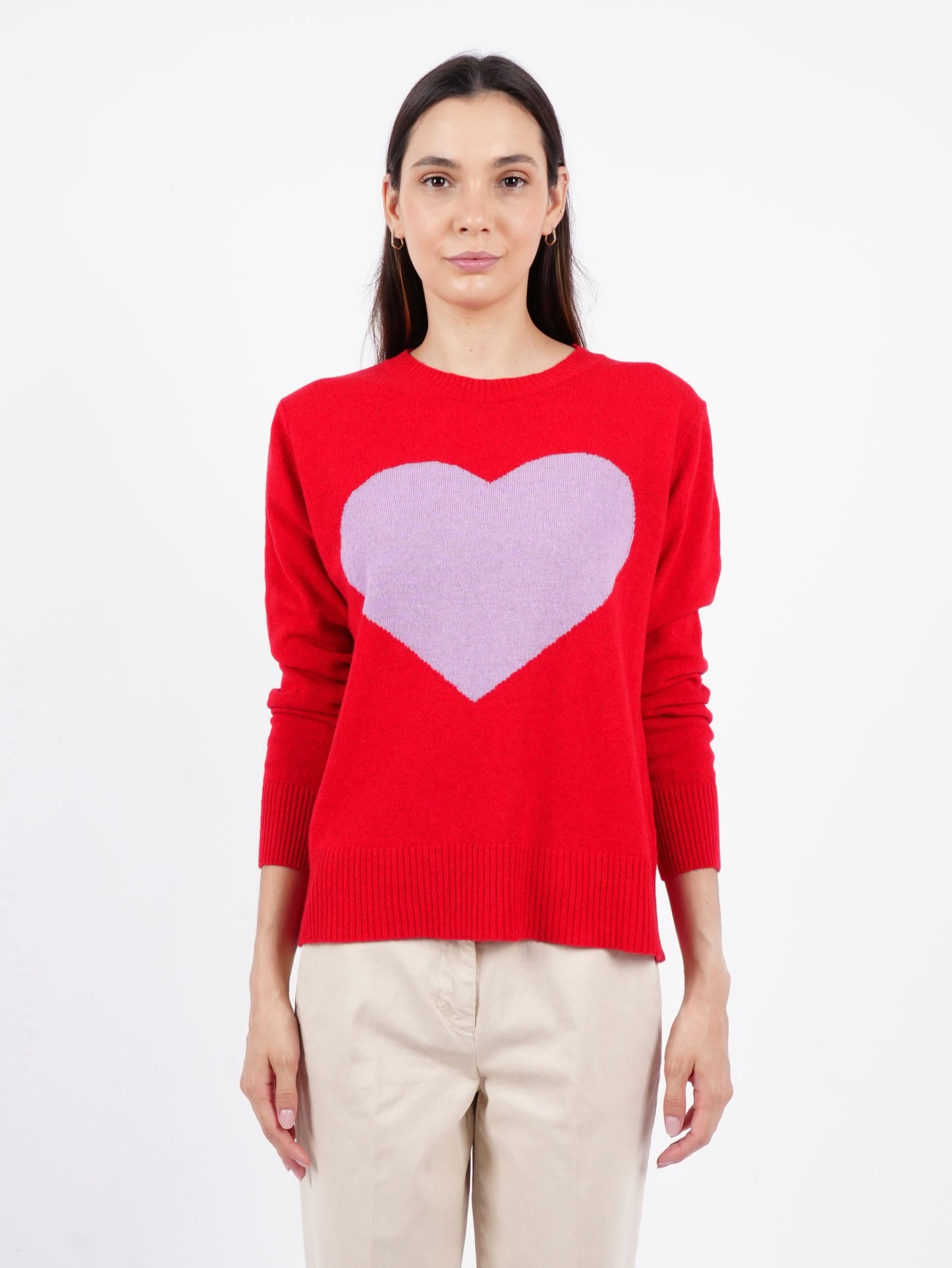 Heart Crewneck Sweater