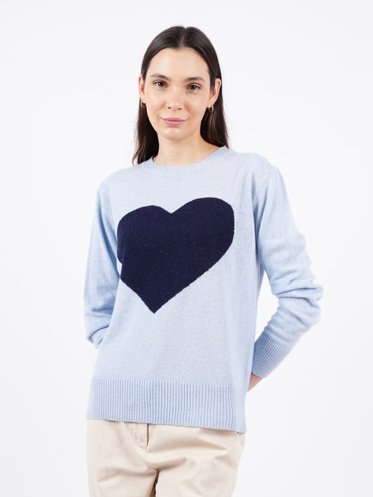 Heart Crewneck Sweater